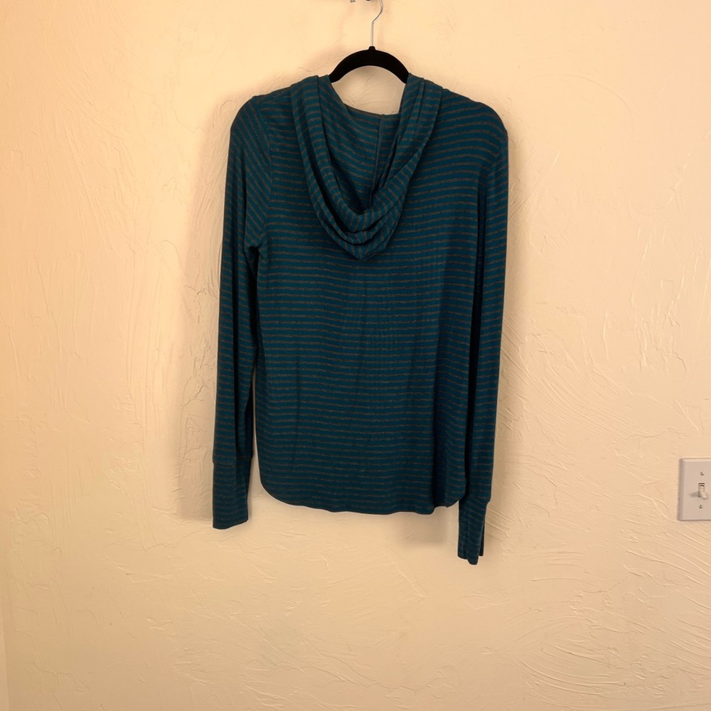 CAbi striped riff hoodie top size S - Picture 7 of 9